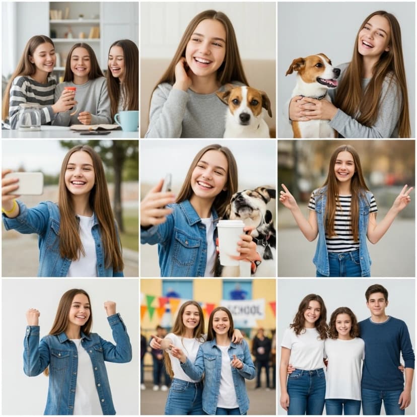 Canvas style: Multi-Photo Grid