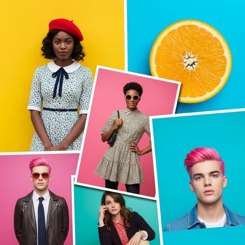 Canvas style: Photo Pop Art