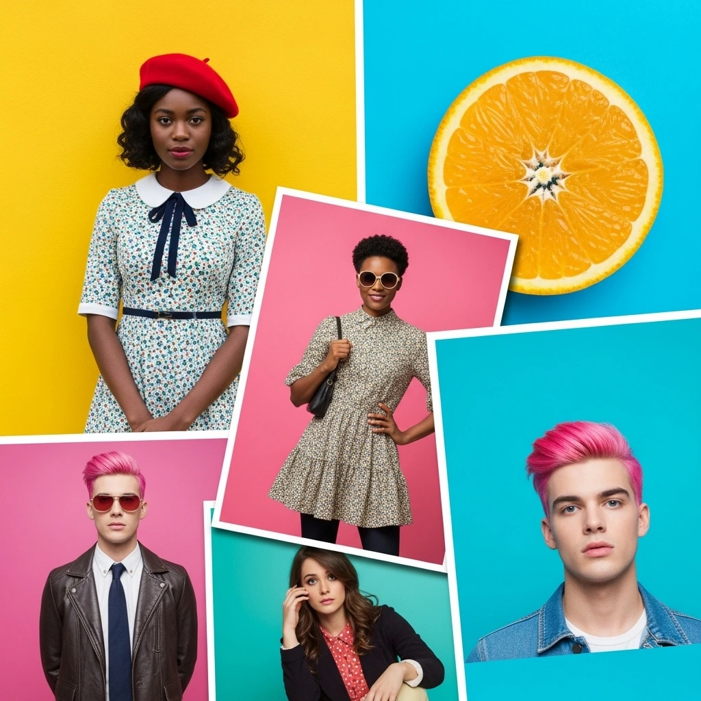 Canvas style: Photo Pop Art
